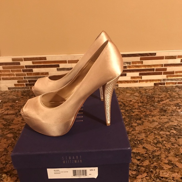 ‼️Sold‼️Stewart Weizmann Peep Toe - Picture 5 of 8
